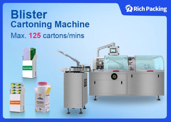 Buy cheap Fully Enclosed horizontal Automatic Cartoning Machine from wholesalers