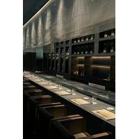 Buy cheap Rectangle 7-12 Seats Customized Indoor Teppanyaki Grill Electric Heating Fume product