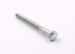 Interior Decoration Mild Steel Wood Screws Galvanized DIN571 With Hex Head