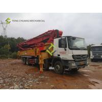 Buy cheap In 2016 Sany Heavy Industry Mercedes-Benz Used Concrete Pump Truck 62 Meters product