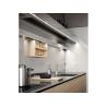 Buy cheap Modern Designs High End Affordable Custom Furniture Stainless Steel Melamine Kitchen Cabinets with LED Lighting from wholesalers