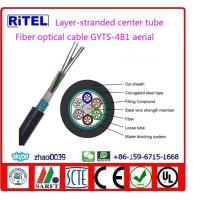 Buy cheap Central loose tube layer-stranded fiber optic cable GYTA, GYTS, GYTY for outdoor product