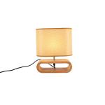 Buy cheap Solid Wood Creative Personality Lamp American Bedroom Bedside Lamp Indoor Nordic Wood Art Study Table  Lamp from wholesalers