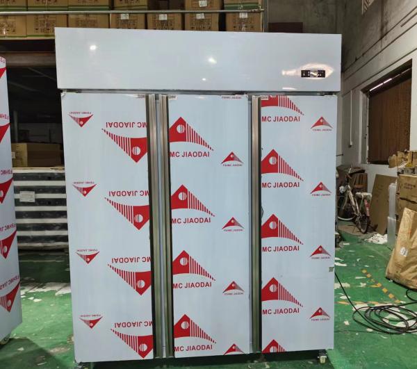 Buy cheap Commercial Kitchen Upright Stainless Steel Fridge 3 Door Fridge Refrigerated from wholesalers