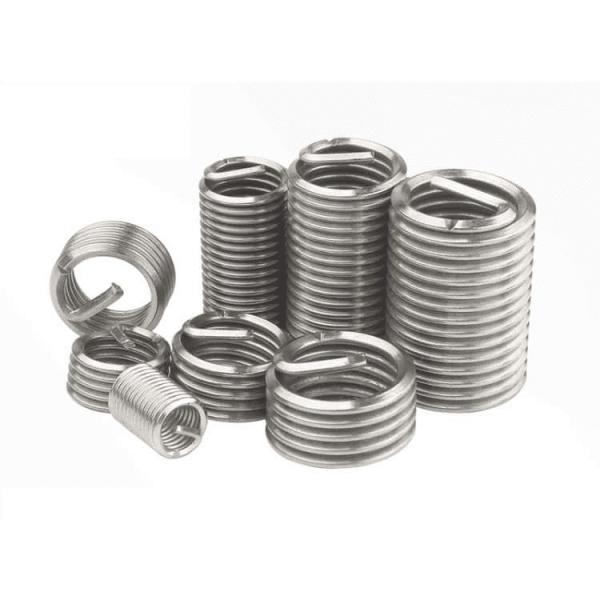 Buy cheap Heat Resistant 304H Stainless Threaded Inserts 10-32 Natural Color M5 Helicoil from wholesalers