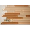 Buy cheap Pink Resin Pearl Stacked Shell Mosaic Tile Strip Shaped Balcony Application from wholesalers