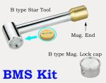 1105 Straight Way Magnetic Lockable Water Meter Valve Ball Type DN20 DN25 DN32 w