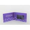 Buy cheap custom Full colors LCD Video Brochure for fastival , 4G / 8G lcd video card from wholesalers
