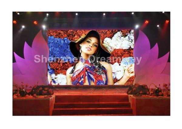 Buy cheap 40000 Pixels SMD P 5mm Indoor Full Color LED Display for Advertising , CAT-5e cable from wholesalers