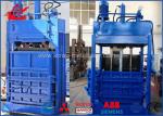63 Ton Vertical Compactor Pet Bottle Baling Machine , Plastic Bottle Baling