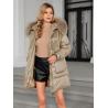 Buy cheap Machine Washable Thermal Cashmere Lady Jacket Without Real Fox Fur from wholesalers
