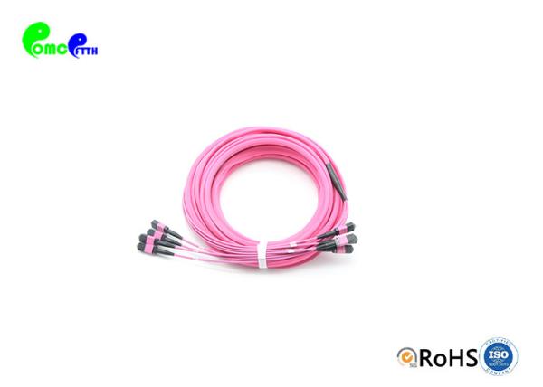 Buy cheap Female 50/125 LSZH OM3 48F 96F MPO MTP Trunk Cable from wholesalers
