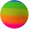 Buy cheap Nontoxic Antiburst Rainbow Playground Ball , Multifunctional Rubber Play Ball from wholesalers