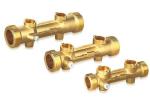 Mechanical Brass Water Meter Housing Ultrasonic Heat Meter Pipe 16 Bar