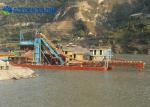 Julong Professional Customized Bucket Chain Sand Dredger For Gold Mining