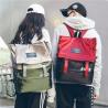 Buy cheap New Korean version of tide backpack for men and women leisure couples backpack outdoor travel student bag from wholesalers