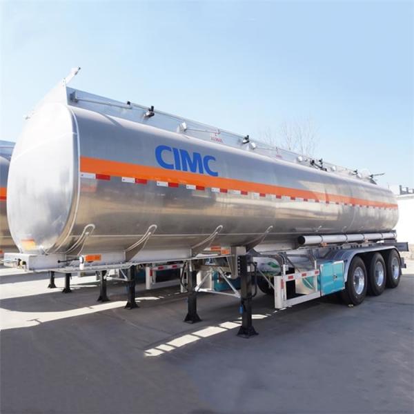 Buy cheap 50T Aluminum Tanker Trailer For Fuel Transportation from wholesalers