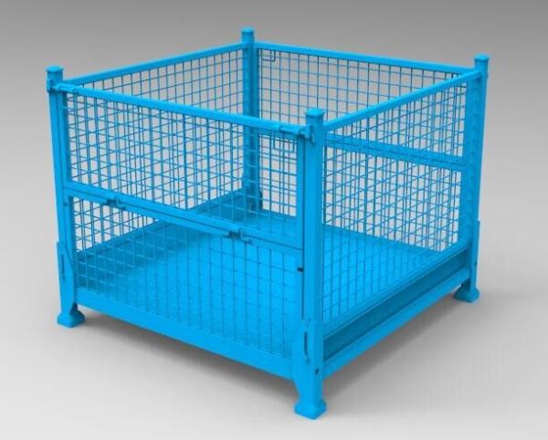 Buy cheap Heavy Duty Durable Wire Mesh Box Pallet With Competitive Price from wholesalers