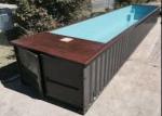 20GP Embedded Swimming Pool Shipping Container 14.77m2