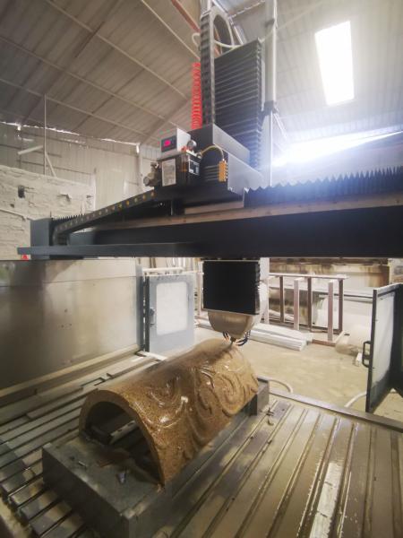 Buy cheap Precision 4 Axis Arc Slab & Column Stone Carving Machine from wholesalers