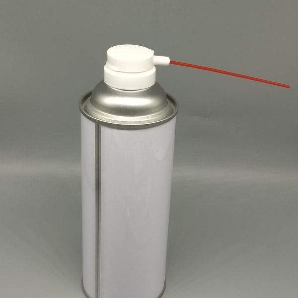 Versatile WD-40 Lubricant Valve for Household and DIY Applications with Secure Straw Storage and 360-Degree Spraying Capability