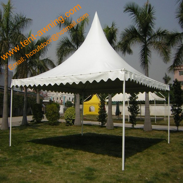 Aluminum Outdoor Pyramid Tent, Waterproof, Fireproof Tent for Event Party