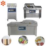 DZ-1100 Continous Vacuum Food Packaging Sealing Equipment For Rice / Meat