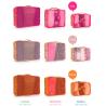 Buy cheap Water Resistant Travel Organizer Bag Nylon 3pcs Set Packing Cubes Shape With Zipper from wholesalers