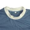 Buy cheap Light Blue 96% Polyester 5mm Strip Short Sleeve ESD Smock from wholesalers