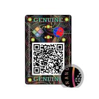 Buy cheap Glossy QR Code Label Multiple Custom Product Label Stickers ODM product