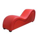 Wooden Frame Leather Sponge Filled 170x73x43cm Sex Sofa Chairs