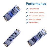Buy cheap 60W 100W 200W LED Power Supply DC 12V 24V AC220V - 240V LED Driver Switching product