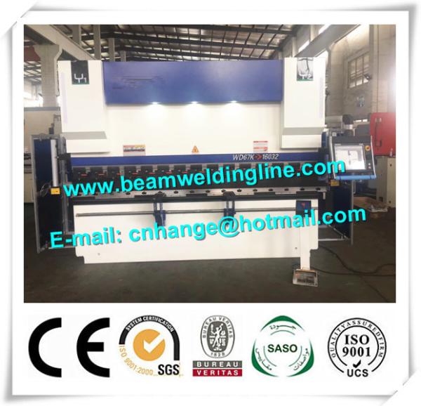 Buy cheap Heavy Duty 4 Axis CNC Press Brake Machine , 400 Ton Sheet Bending Machine from wholesalers