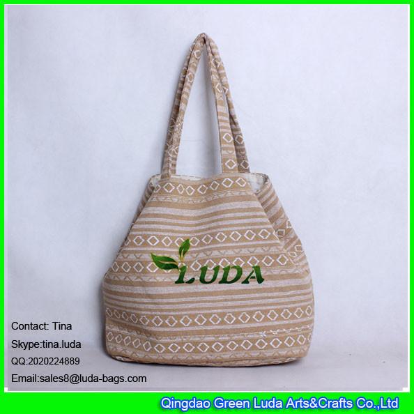 Buy cheap LUDA Large canvas shopping bag enthic fabric lady shoulder tote bags from wholesalers