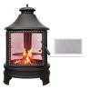 Buy cheap Cold Rolled Steel Furnace Body Outdoor Fire Pit And Grill For Heating And Cooking from wholesalers