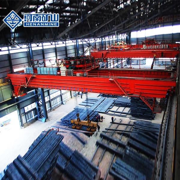 Buy cheap 16 Ton Steel Plant Crane Electromagnetic Revolving Carrier Beam 1 Year Warranty from wholesalers