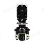 12 24 48 core dome fiber optic termination and distribution joint closure D015