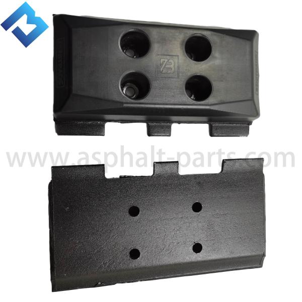 Buy cheap ABG Dynapac Bomag asphalt paver spare parts replacement unify rubber track shoe from wholesalers