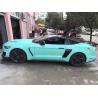 Buy cheap Metallic Tiffany Blue Matte Car Vinyl Wrap Swipeable Bubble Free from wholesalers