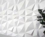 3D Relief Height 22mm High Gloss Peel and Stick PVC Wall Art Panel for Sofa