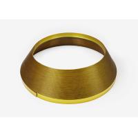 Buy cheap Gold Luxury J Shape Plastic Trim Strip Cap 2.0 CM 35/45 Meters With Aluminum product