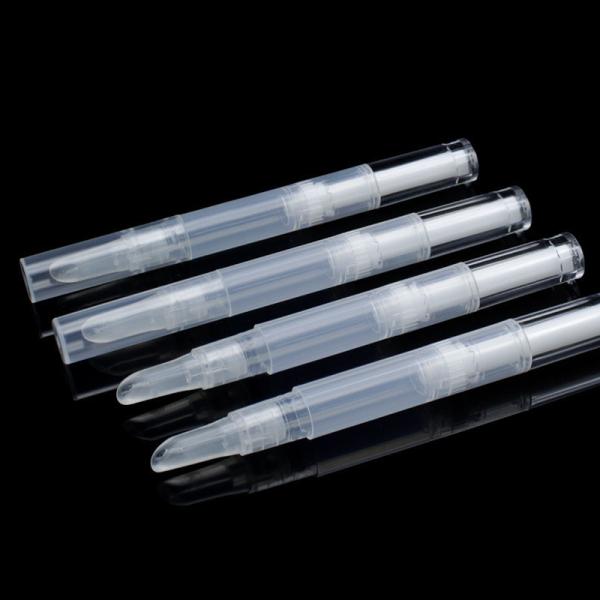Buy cheap 2ML/4ML Lipstick Twist Cosmetic Pen Nail Oil Pen Tip Cosmetic Lip Gloss Tube Applicators Liquid Empty Cuticle Oil Pen from wholesalers