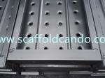 Pre-galvanized scaffolding steel planks steel boards 1000mm-4000mmL Q235 painted