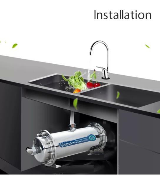 Quality ROHS FDA Ultrafiltration Stainless Steel Housing Filter Household Kitchen Composite Filter Element for sale
