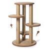 Buy cheap 37inch Cat Tree Scratching Post tower jute wrapped Multi Platform Cat Climbing Frame from wholesalers