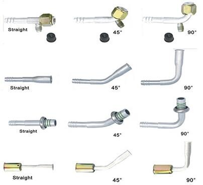 Hot sale competitive price Auto Aluminum Pipe Fitting Car air conditioning fittings connectors