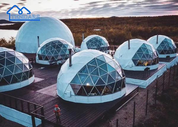 Outdoor Geodesic Glamping Hotel Tent For Tourism Resort Party Luxury Best