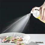 Edible Oil Clear PET Spray Bottle 80ml With Mist Spray Pump