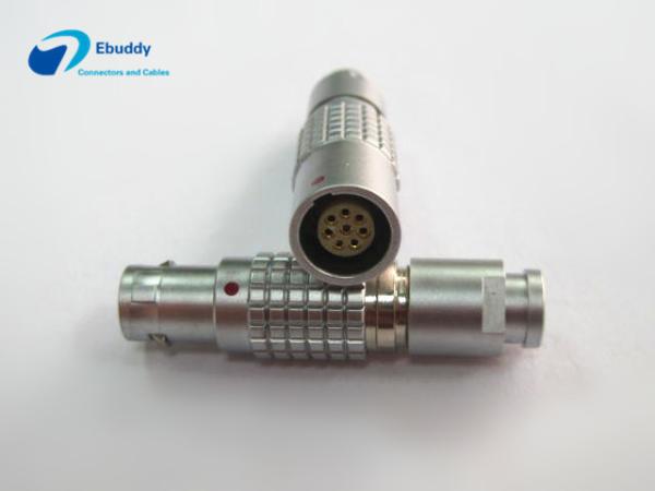Buy cheap Push Pull Self-Locking Lemo Cable Connector 6 Pin Male FGG 1B 306 from wholesalers