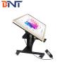 Buy cheap 100kg Loading TV Mobile Cart With Motorized Height Adjustment 90 Degree Tilt from wholesalers